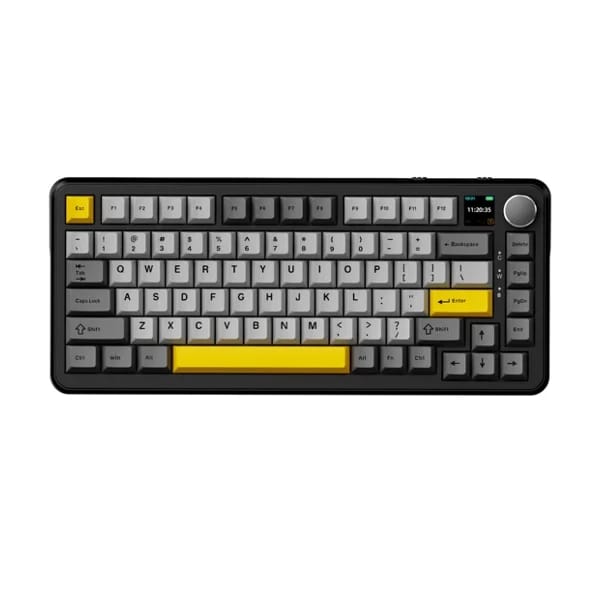 AJAZZ AK820 MAX PLUS Black - Gray - Yellow  məhsul şəkli