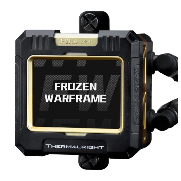 Thermalright Frozen Warframe 280 ARGB Black Liquid CPU Cooler məhsul şəkli