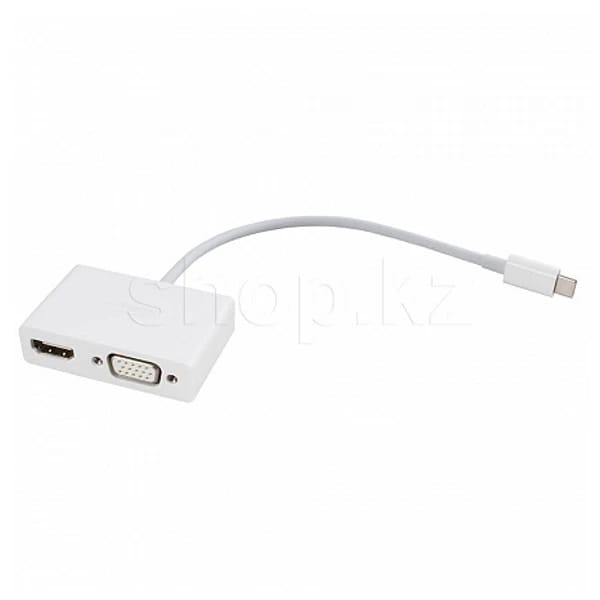 Ugreen MM123 USB Type C to HDMI + VGA  Converter White 30843 məhsul şəkli