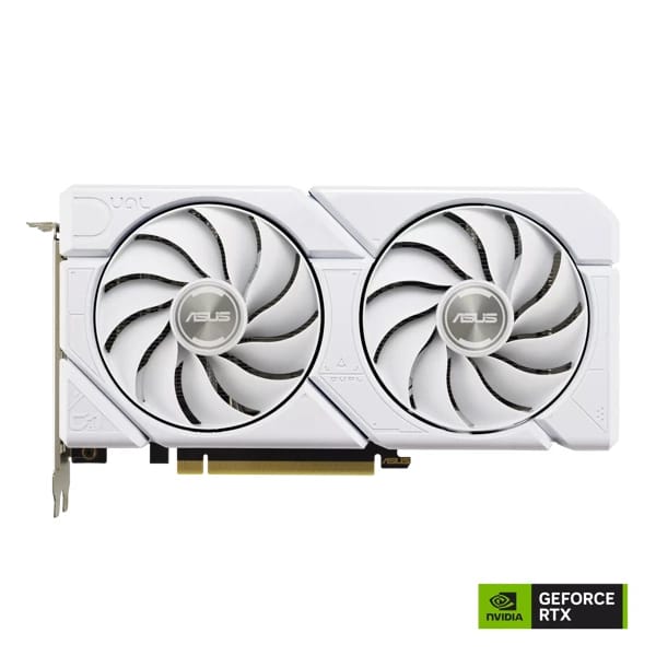 ASUS Dual GeForce RTX™ 4060 EVO White OC Edition 8GB GDDR6 məhsul şəkli