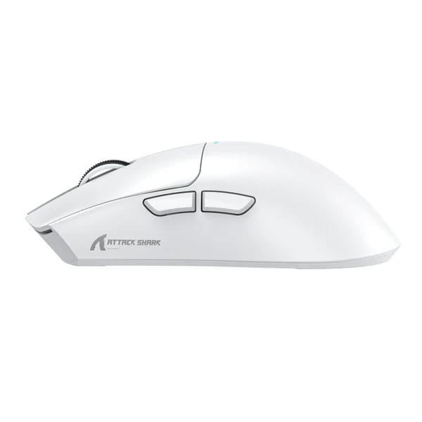ATTACK SHARK X11 White Wireless Gaming Mouse məhsul şəkli