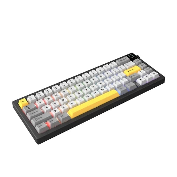 Ajazz AK650 Grey-White-Yellow məhsul şəkli