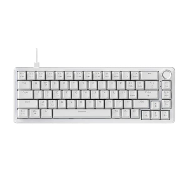 Ajazz AK690 White Keyboard məhsul şəkli