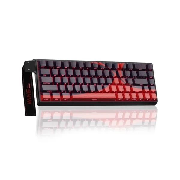 AULA WIN68HE Black/Red Magnetic Switch Keyboard məhsul şəkli