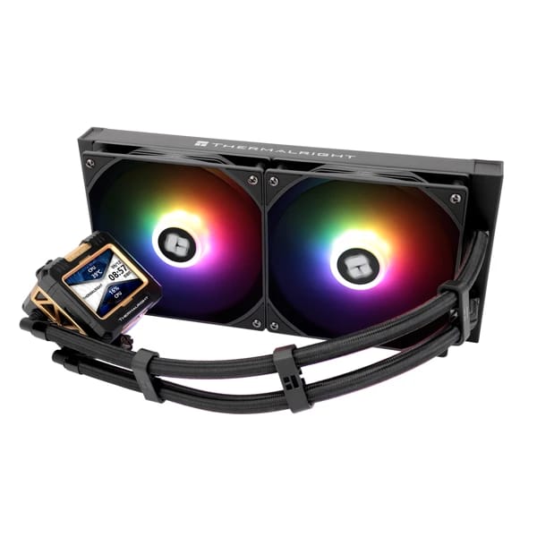 Thermalright Frozen Warframe 280 ARGB Black Liquid CPU Cooler məhsul şəkli