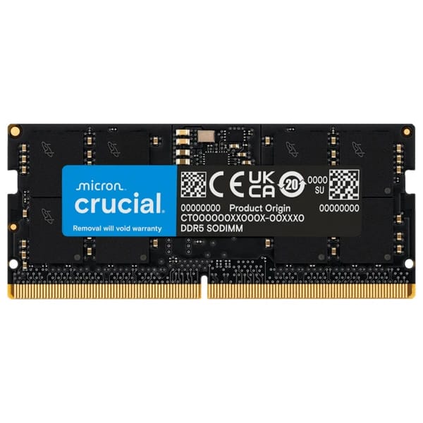 RAM Crucial 32GB DDR5 5600MHz SO-DIMM CT32G56C46S5 məhsul şəkli