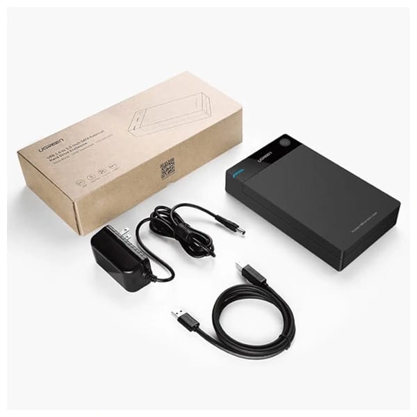 Ugreen US222 USB 3.0 3.5 Inch Hard Drive Box 50424 məhsul şəkli