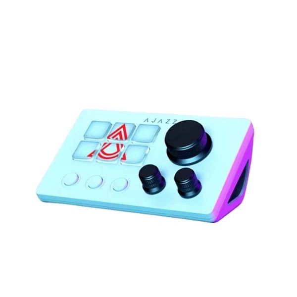 Ajazz AKP03E White Stream deck məhsul şəkli