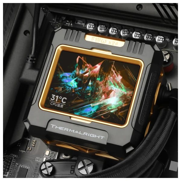 Thermalright Frozen Warframe 280 ARGB Black Liquid CPU Cooler məhsul şəkli