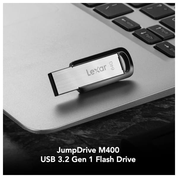 Lexar® JumpDrive® M400 64GB USB 3.2 Gen 1 Flash Drive məhsul şəkli