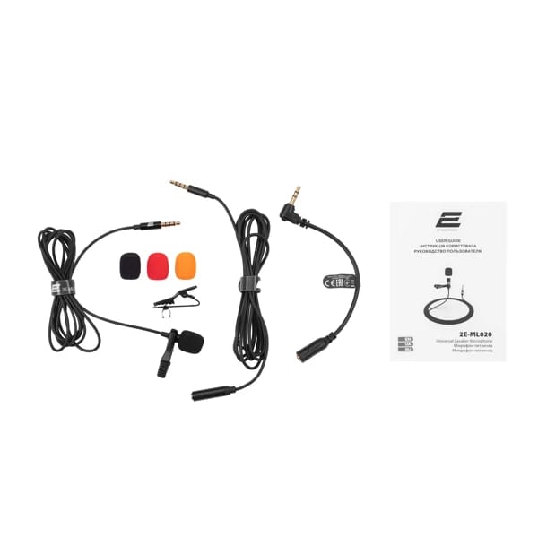2E Lavalier Microphone ML020 3.5mm məhsul şəkli