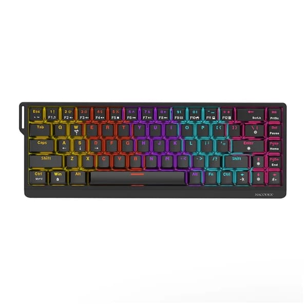 Ajazz NK68 V2 ABS Black məhsul şəkli