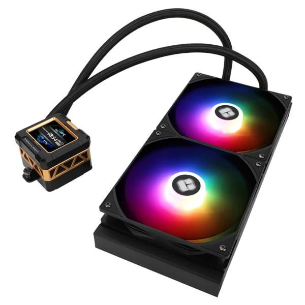 Thermalright Frozen Warframe 280 ARGB Black Liquid CPU Cooler məhsul şəkli