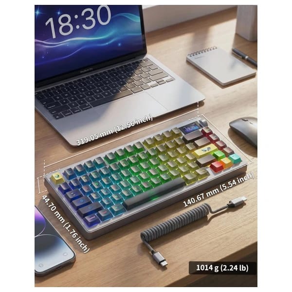 Aula Nova75 Wireless Mechanical Keyboard məhsul şəkli