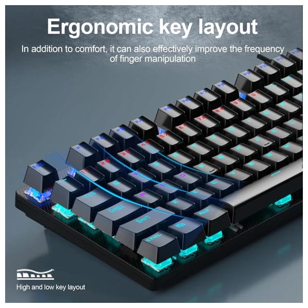 Aula S2022 Pro Wired Mechanical Gaming Keyboard məhsul şəkli