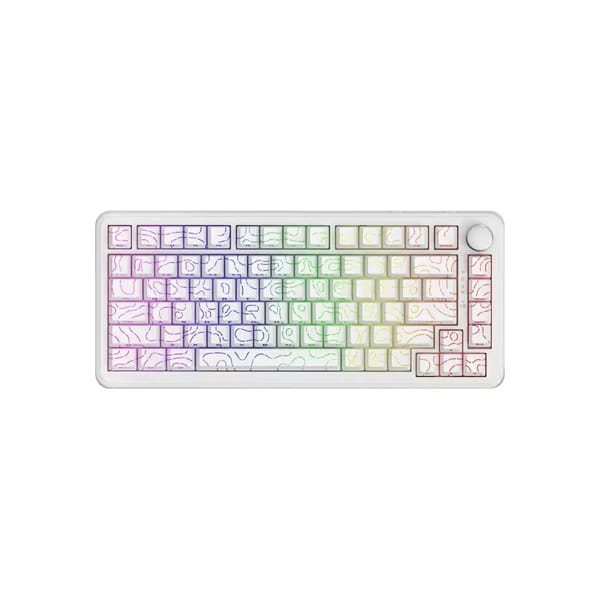Ajazz AK820 MAX HE Contour Line White məhsul şəkli