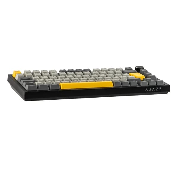 Ajazz AK820 Pro Black Gray Yellow məhsul şəkli