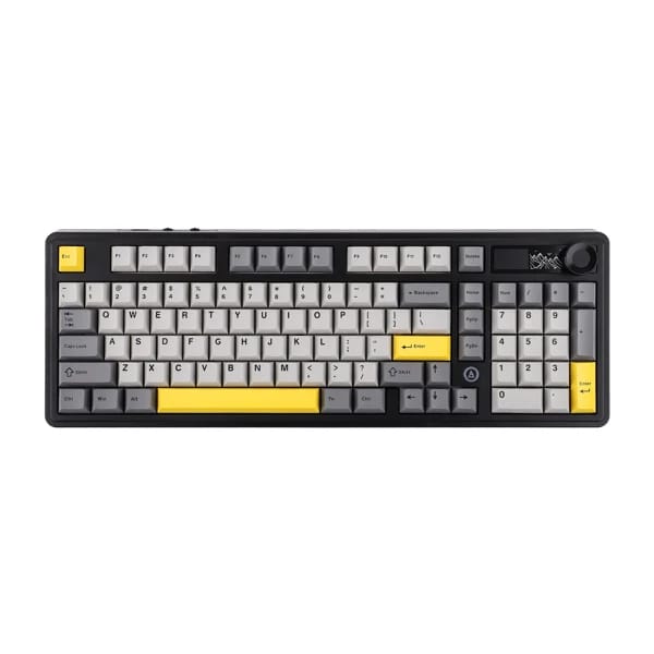 Ajazz AK980 V2 Black-Gray-Yellow məhsul şəkli