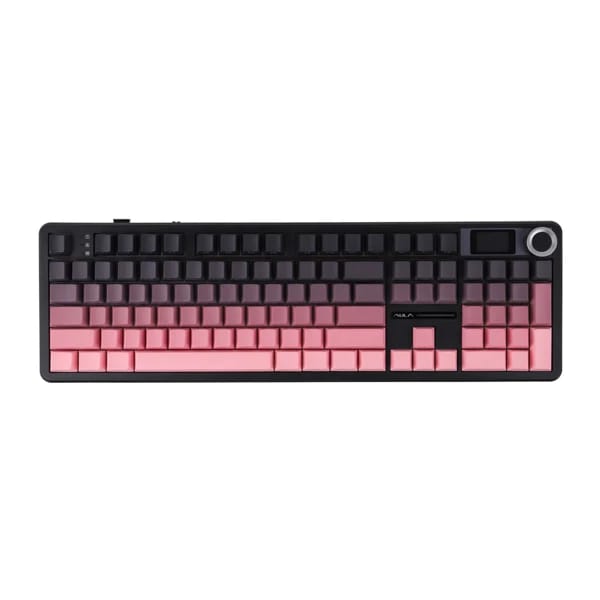 AULA F108 Pro Wireless Keyboard Gradient Pink məhsul şəkli