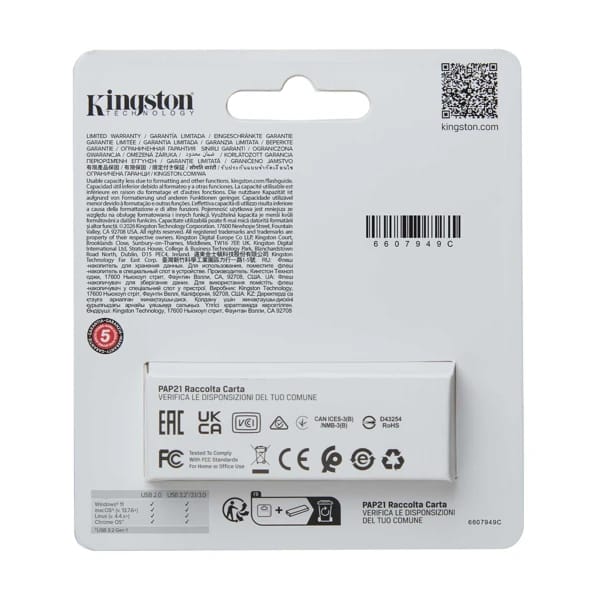 Kingston 256GB DataTraveler Exodia S USB Flash Drive məhsul şəkli