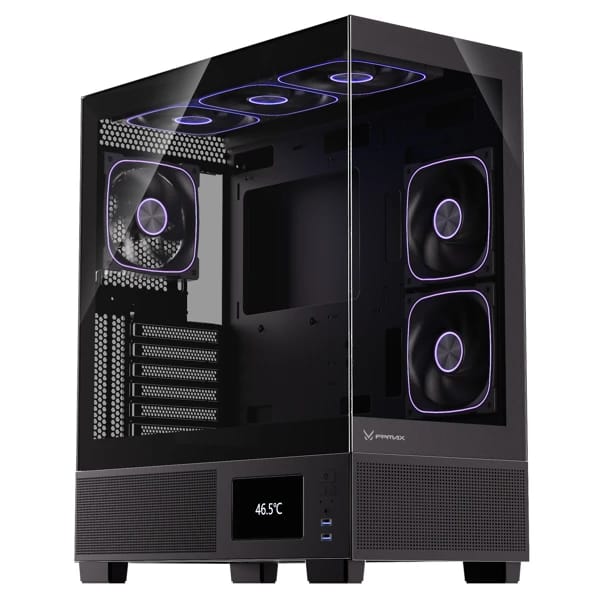 FPMAX Diamond E1 Nova Black PC Case məhsul şəkli