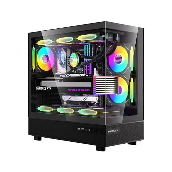FPMAX Diamond Z8 Black Mid Tower Case məhsul şəkli