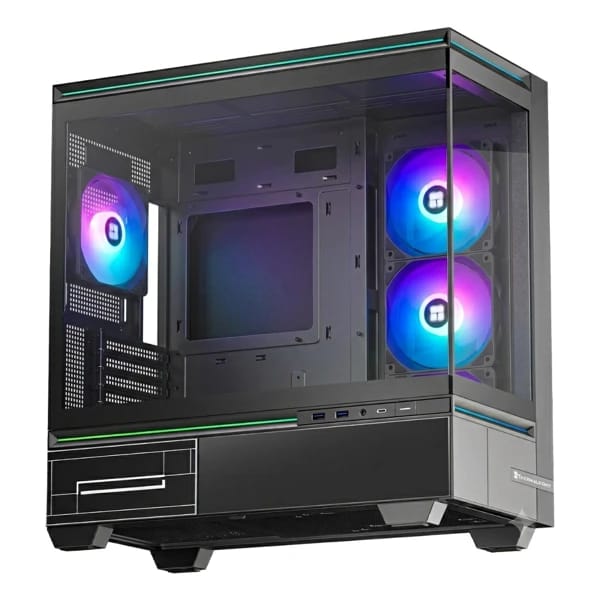 THERMALRIGHT TL-M10 FAN4-C Black Gaming Case məhsul şəkli
