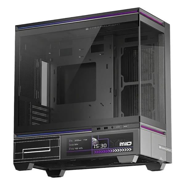 THERMALRIGHT TL-M10 Vision Black Gaming Case məhsul şəkli