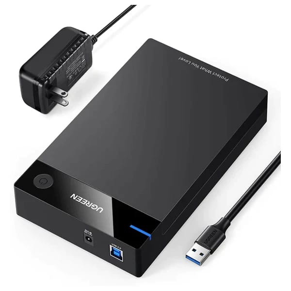 Ugreen US222 USB 3.0 3.5 Inch Hard Drive Box 50424 məhsul şəkli