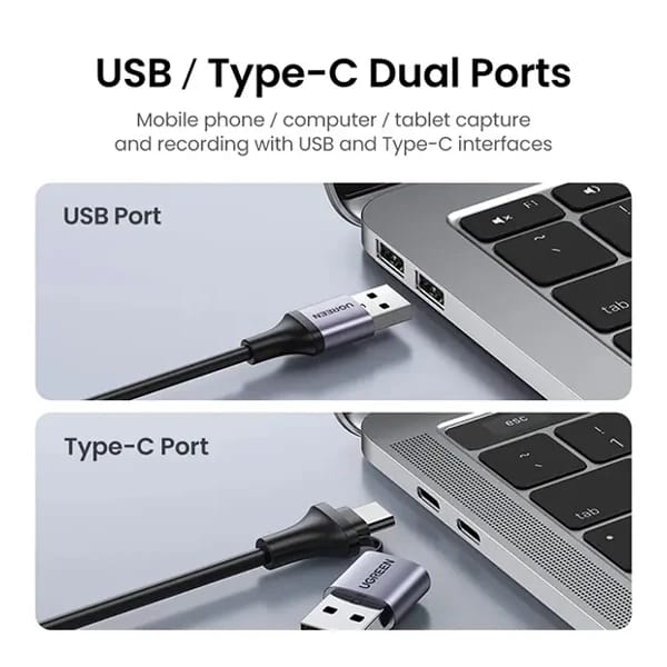 Ugreen 40189 HD USB Video Capture Card məhsul şəkli