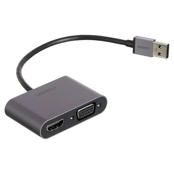 Ugreen CM449 USB 3.0 to HDMI / VGA Converter 20518 məhsul şəkli