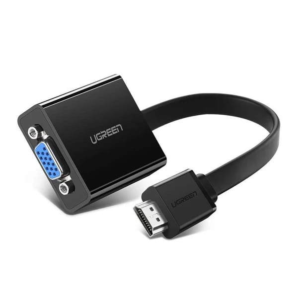 Ugreen MM103 HDMI to VGA Converter 25cm Black 40248 məhsul şəkli