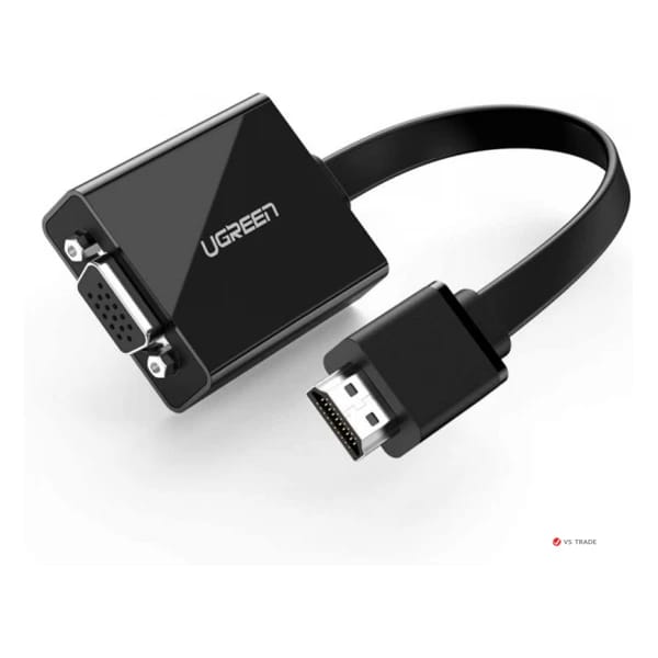 Ugreen MM103 HDMI to VGA Converter 25cm Black 40248 məhsul şəkli