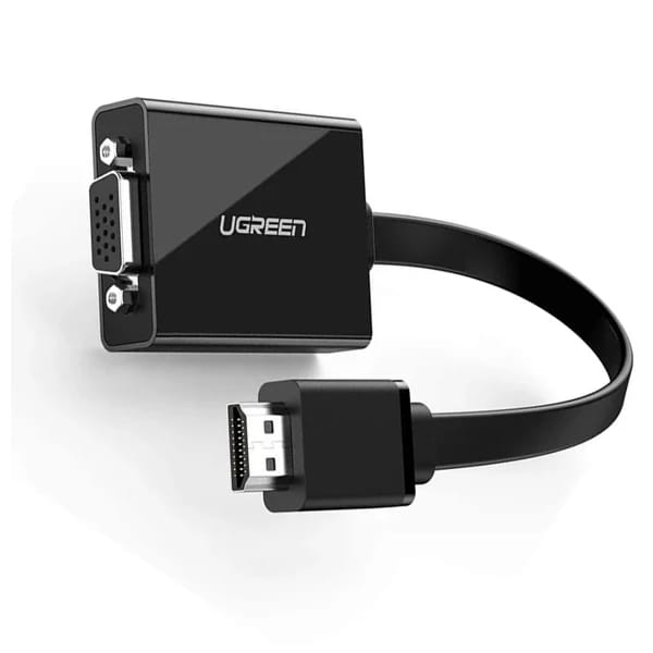 Ugreen MM103 HDMI to VGA Converter 25cm Black 40248 məhsul şəkli
