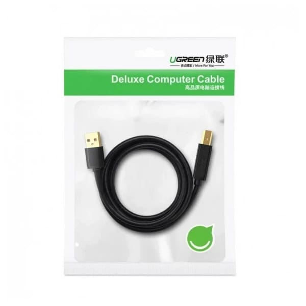 Ugreen US135 USB 2.0 AM to BM Print Cable 3m 10351 məhsul şəkli