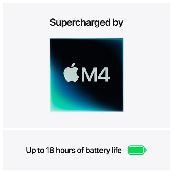 Apple Macbook Air 13 M4 MW0X3RU/A Silver məhsul şəkli