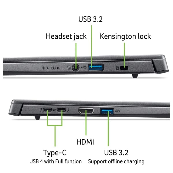Acer Aspire 14 AI A14-52M-72FH NX.J8LAA.001 məhsul şəkli