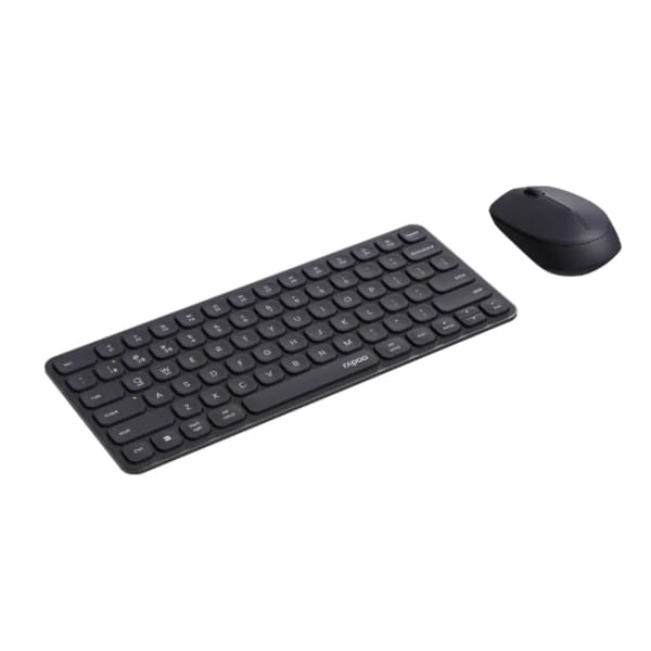 Combo Rapoo 9010M Multi-mode Wireless Silent Keyboard&Mouse Black məhsul şəkli