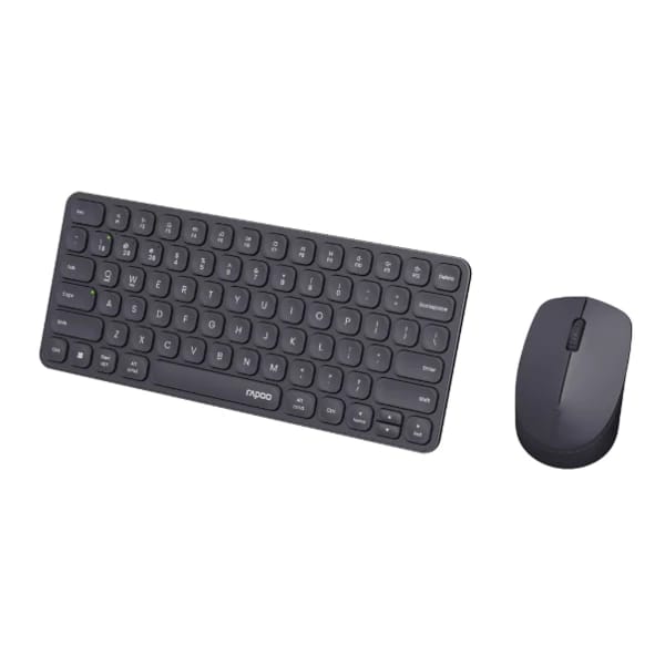 Combo Rapoo 9010M Multi-mode Wireless Silent Keyboard&Mouse Black məhsul şəkli