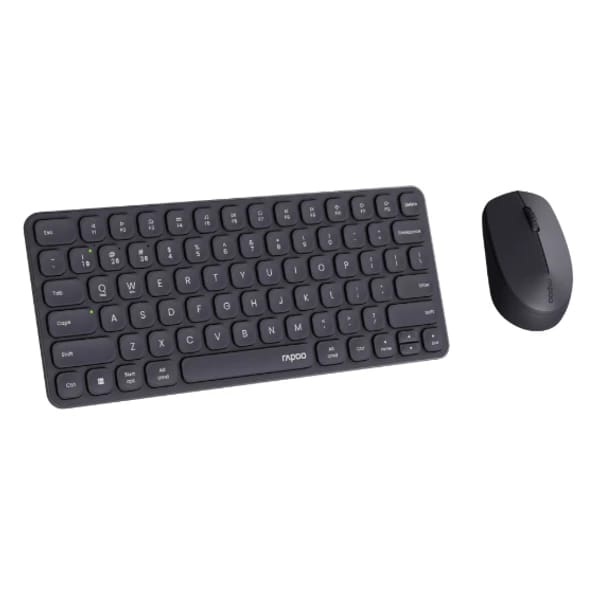 Combo Rapoo 9010M Multi-mode Wireless Silent Keyboard&Mouse Black məhsul şəkli