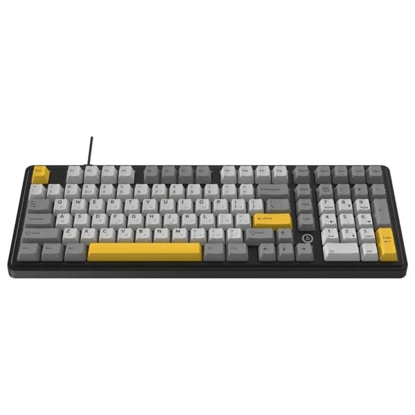 Ajazz AK980 Black - Gray - Yellow məhsul şəkli