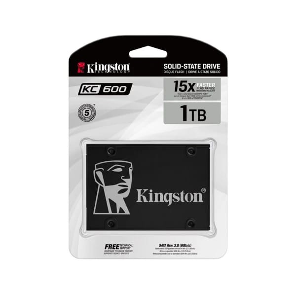 KINGSTON KC600 1TB Sata SSD məhsul şəkli