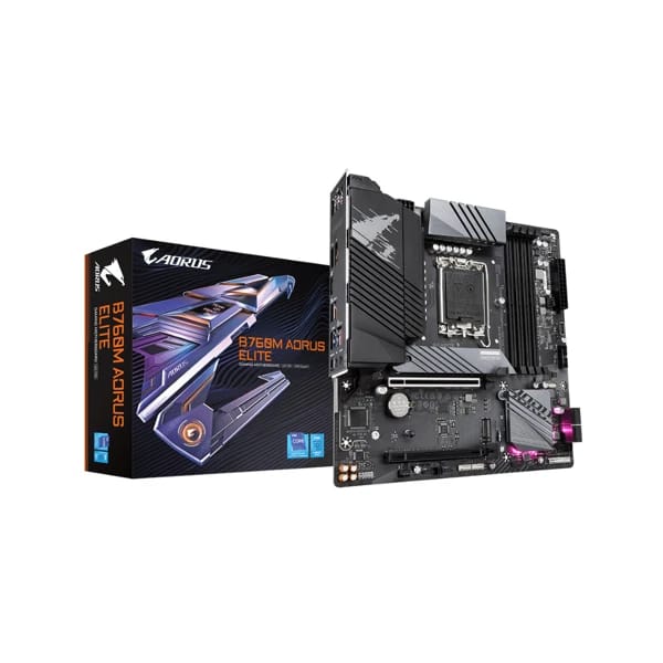 Gigabyte B760M AORUS ELITE DDR5 Motherboard məhsul şəkli