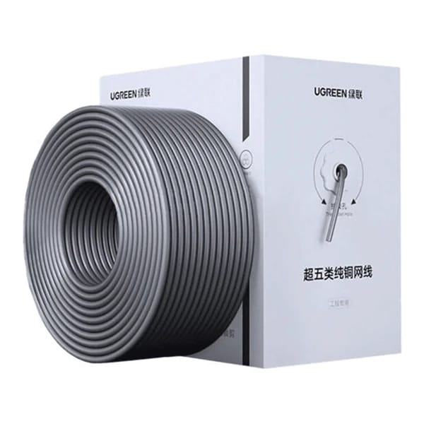 Ugreen NW102 Cat 6 U/UTP Lan Cable 30 m Black 20168 məhsul şəkli