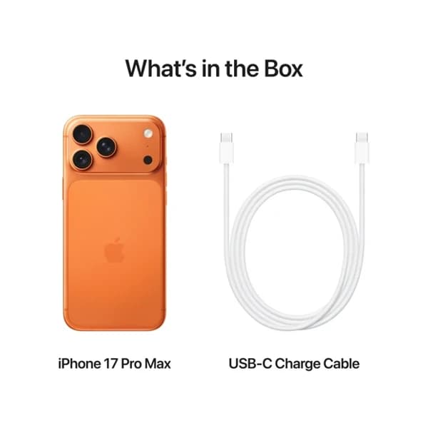iPhone 17 Pro Max, 256 GB, Cosmic Orange məhsul şəkli