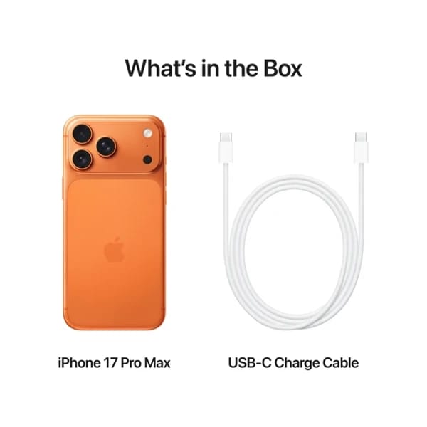 iPhone 17 Pro Max, 256 GB, Cosmic Orange məhsul şəkli