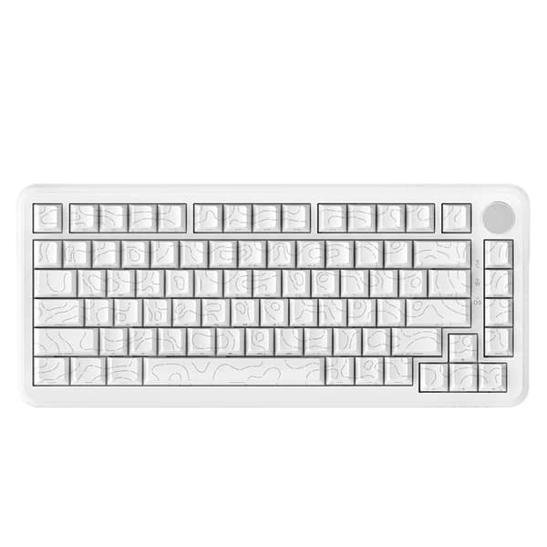 Ajazz AK820 MAX HE Contour Line White məhsul şəkli