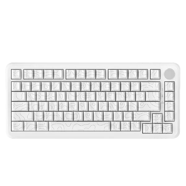 Ajazz AK820 MAX HE Contour Line White məhsul şəkli