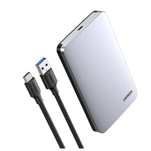 Ugreen CM300 Hard Disk Drive Case Silver 70499 məhsul şəkli