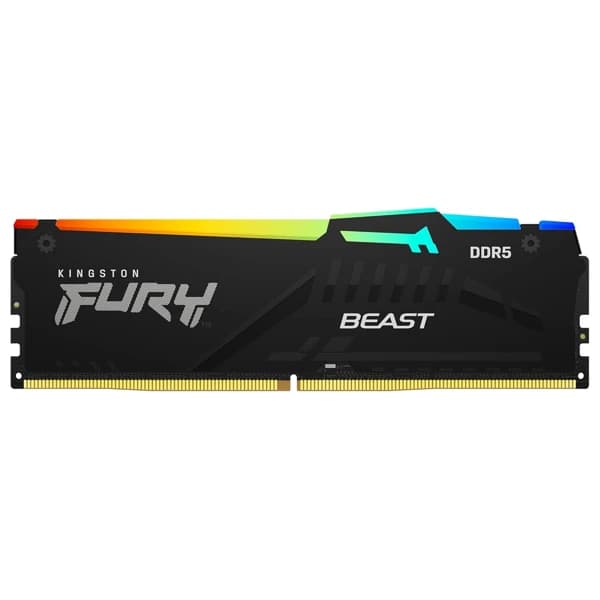 Kingston FURY Beast RGB DDR5 32GB (2x16GB) 6000MHz CL40 KF560C40BBAK2-32